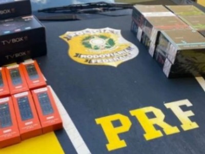 PRF-MA apreende celulares contrabandeados em Balsas