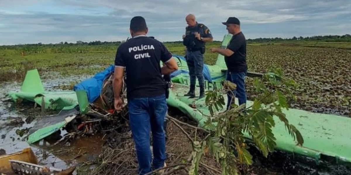 Piloto morre após queda de avião agrícola na zona rural de Arari, no MA