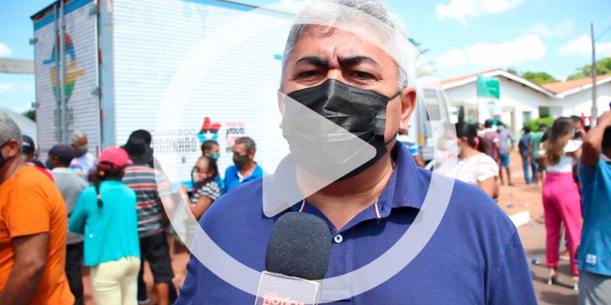 Prefeito Zé Francisco acompanha Governador do Maranhão em anuncio de obras do Governo do Estado, em São João do Sóter  