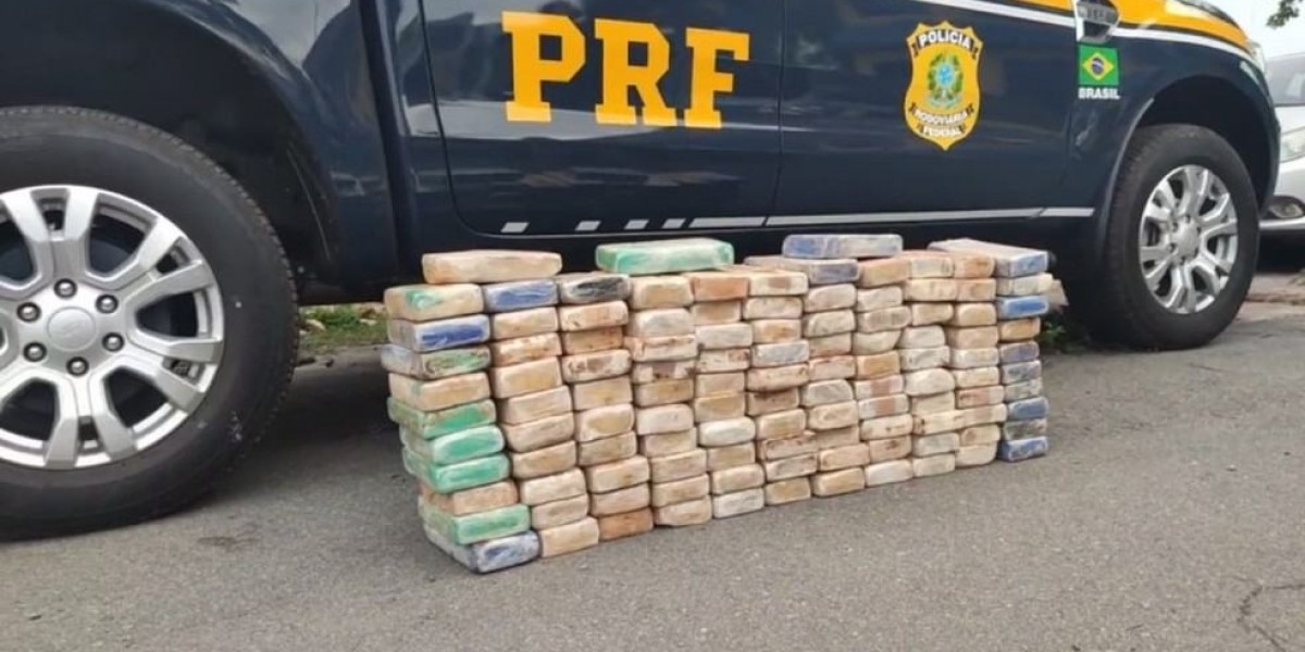 PRF encontra 117 kg de cocaína em fundo falso de veículo na BR-135, em São Luís