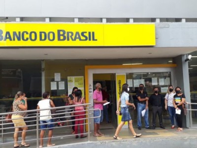 Funcionários do Banco do Brasil fazem paralisação em Caxias nesta sexta-feira