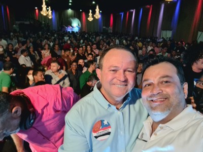 Deputado Adelmo Soares participa de confraternização do vice-governador, Carlos Brandão, em São Luís 