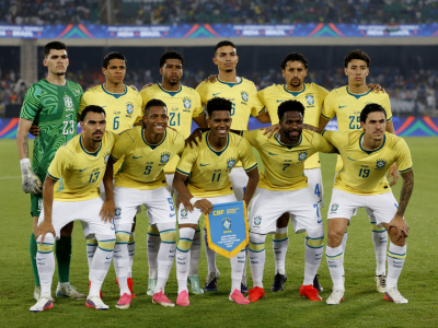 Brasil domina a Índia e constrói goleada tranquila com brilho de Estêvão e atacantes do Flamengo