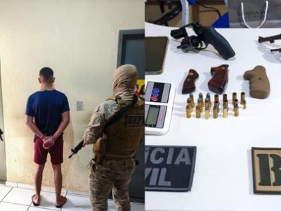 Ex-militar do Exército suspeito de fornecer armas para facção é preso em Picos 