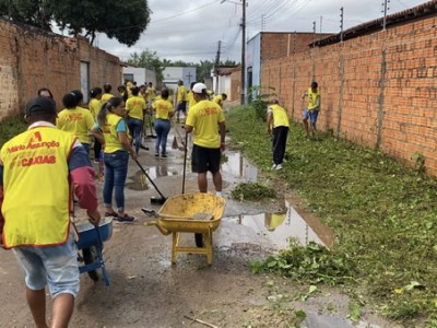 Vereador Mário Assunção realiza mais uma edição do Mutirão MA com atendimento de saúde e limpeza em ruas do bairro Vila Arias 