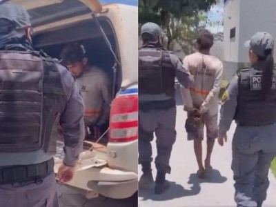 Suspeito de matar homem com golpe de facão no peito é preso na zona rural de Buriti, no MA