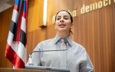 Daniella retorna ao Parlamento cobrando retomada das obras da Avenida Pirajá, em Caxias