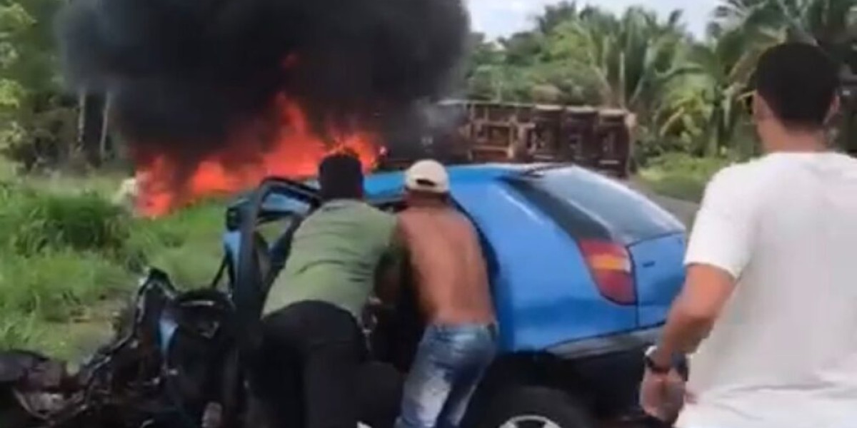 PRF confirma três mortes em colisão entre veículos na BR-135 no Maranhão