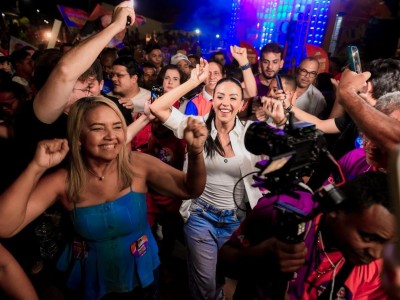 Multidão consagra força política de Daniella em grandioso ato de lançamento de candidatura