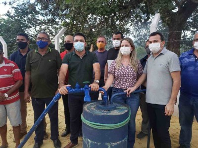 Prefeitura de Gonçalves Dias faz entrega de Sistema de Abastecimento de Água em Povoado