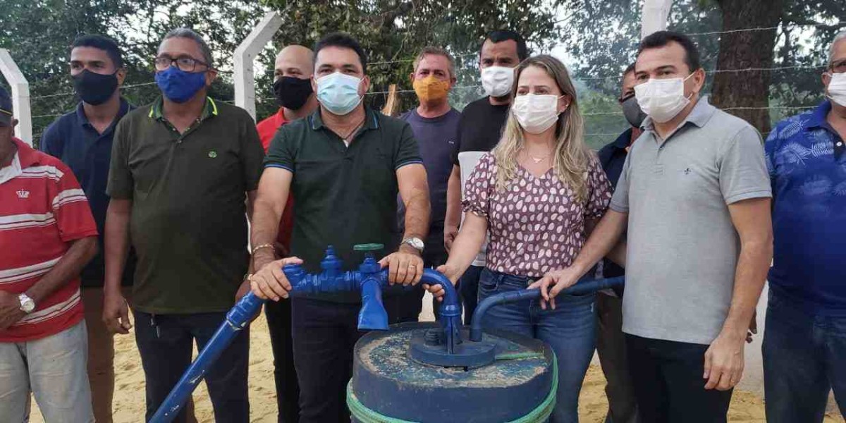 Prefeitura de Gonçalves Dias faz entrega de Sistema de Abastecimento de Água em Povoado