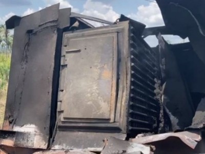 Criminosos armados explodem carro-forte em Santo Antônio dos Lopes, mas fogem sem levar o dinheiro