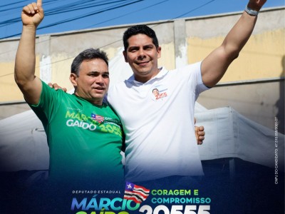 Candidato a deputado estadual, Márcio Gaido, reúne apoiadores e promove adesivaço com o candidato a deputado federal, Paulo Marinho Jr em Aldeias Altas
