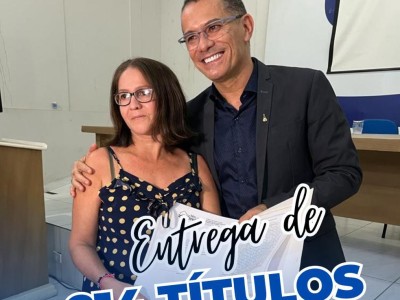 Secretaria de Regularização Fundiária realiza entrega de mais de 200 títulos de propriedades  para a população de Caxias