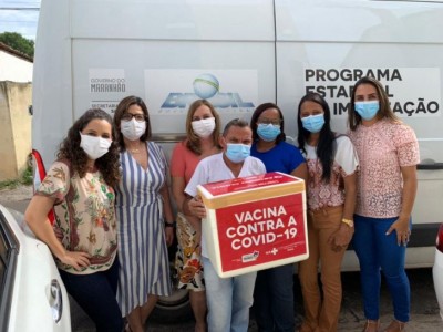 Caxias recebe lote com 2.040 doses da vacina Oxford/AstraZeneca para prevenção contra a covid-19