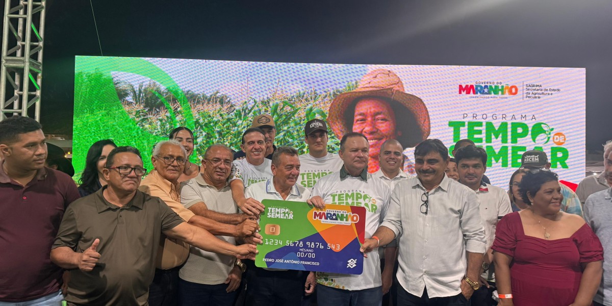 Inovação, liderança e compromisso com o futuro: Fábio Gentil transforma a agricultura maranhense com o Programa Tempo de Semear