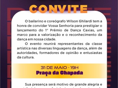 Neste fim de semana, Caxias se transforma no palco da arte em movimento com a realização do 1º Prêmio de Dança Caxias