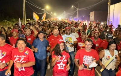 Carreata em apoio a Lula reúne apoiadores em São João do Sóter e destaca articulação política da prefeita Lacerda