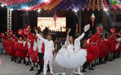Primeira noite de festa em São João do Sóter