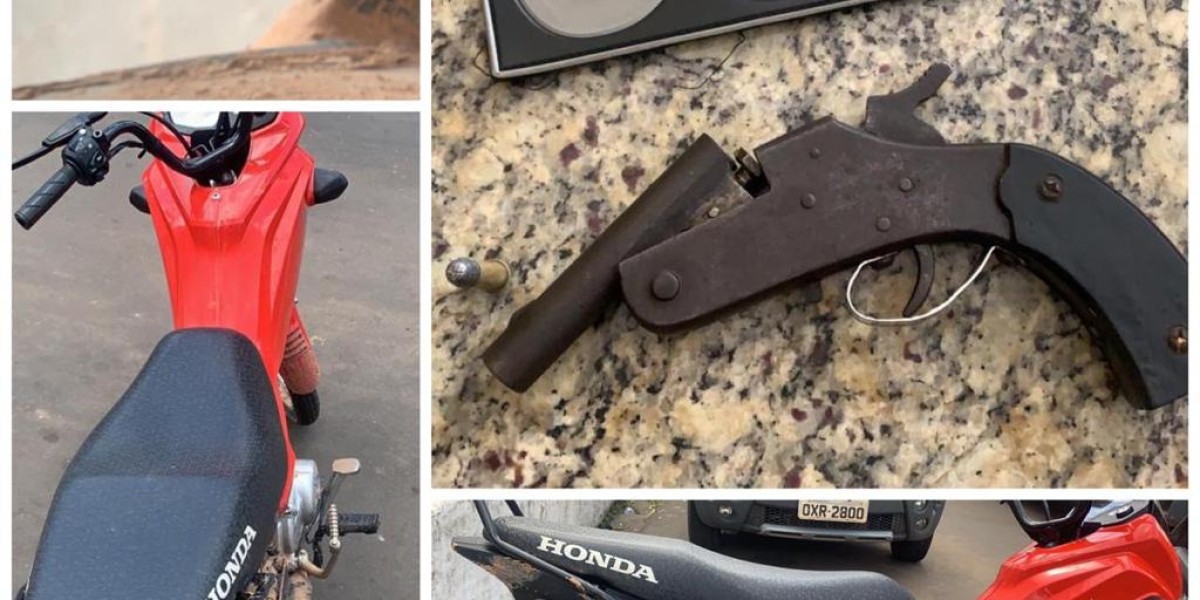 Polícia Militar apreende duas armas de fogo e recupera motocicleta roubada durante Operação Bairro Seguro em Caxias