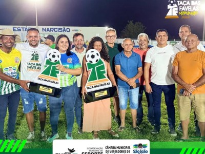 São João do Sóter conquista título feminino da Taça das Favelas em final histórica no Estádio Narcisão