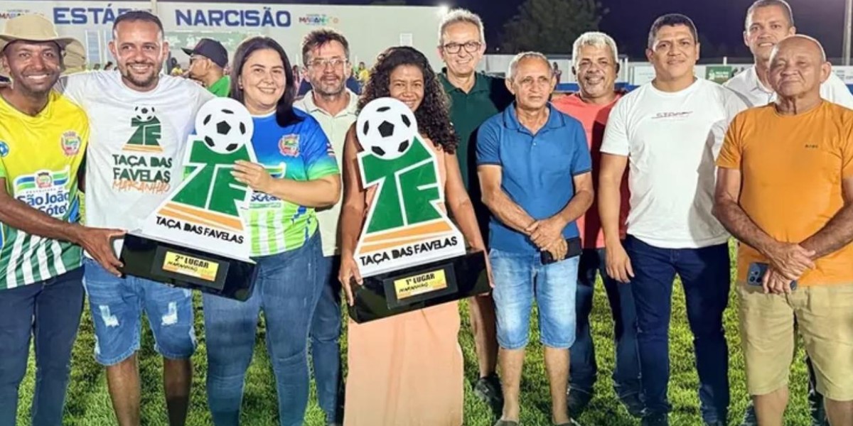 São João do Sóter conquista título feminino da Taça das Favelas em final histórica no Estádio Narcisão