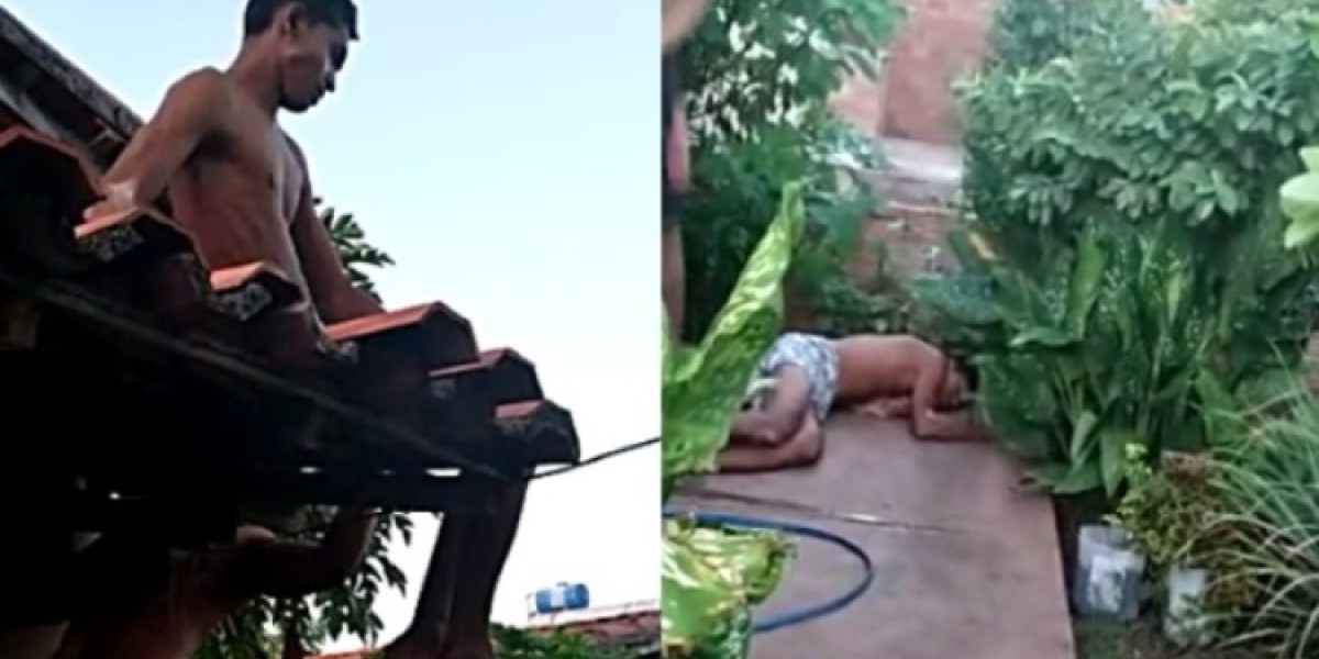 Ladrão dorme e cai de telhado após tentar furtar casa no Piauí