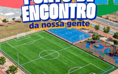 Mais esporte e lazer: obra do Espaço Esportivo Comunitário avança em Matões 