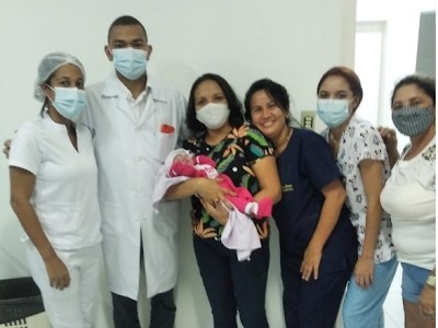 Agda Ravena foi o primeiro bebê de 2021 nascido em Aldeias Altas 