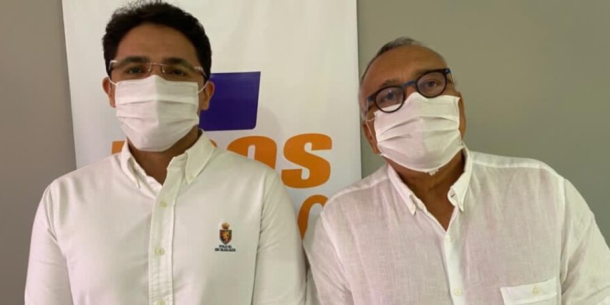 Em São Luís, Bruno Silva se reúne com o deputado federal Gastão Vieira