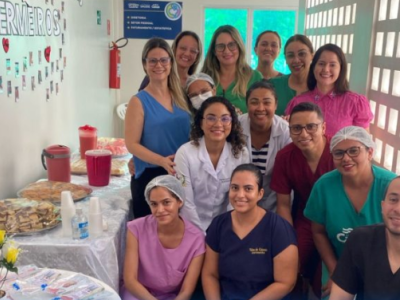 Profissionais da enfermagem são homenageados pela Maternidade Carmosina Coutinho