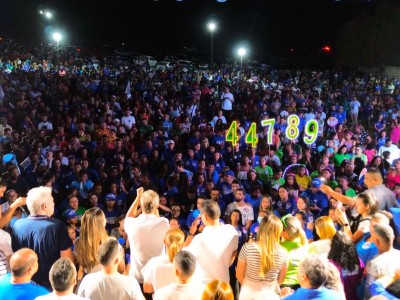 Nonatinho realiza comício histórico na zona rural de Matões