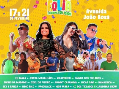 Prefeitura de Aldeias Altas divulga programação do Carnaval 2023