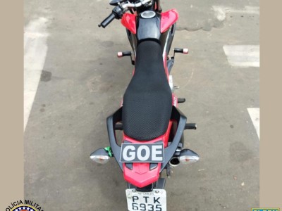 Polícia Militar recupera três motocicletas roubadas em Caxias e São João do Soter