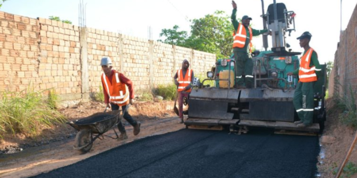 Prefeitura de Caxias e Governo Federal iniciam implantação de 8 km de pavimentação asfáltica