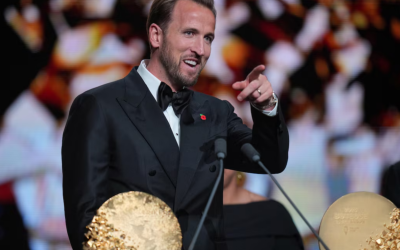 Harry Kane vence a Bola de Ouro pela primeira vez  na carreira