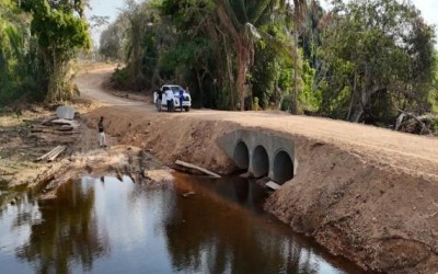 Nova ponte com galeria é entregue no povoado Calengue, em Parnarama