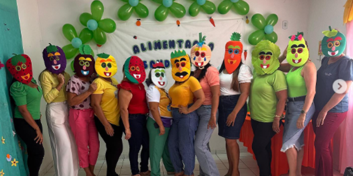 O cras “Acolhendo Famílias” realizou dia mundial da Alimentação 