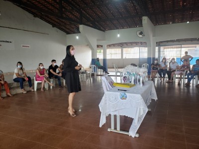 Secretaria de Saúde e Assistência Social promove palestra com pais e alunos em Gonçalves Dias 