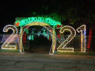 O clima natalino já chegou em São João Sóter 