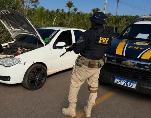 Operação da PRF recupera veículos roubados e reforça combate ao crime em Caxias