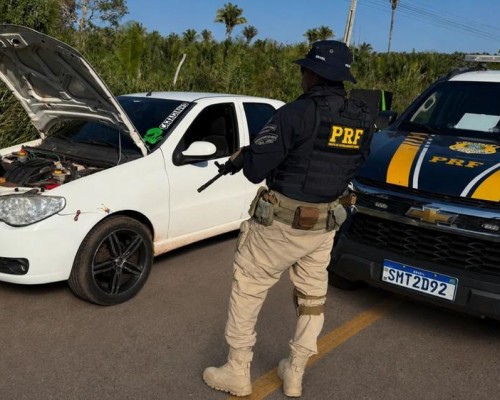 Operação da PRF recupera veículos roubados e reforça combate ao crime em Caxias