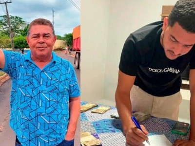 Filho do prefeito de Governador Eugênio Barros é flagrado com dinheiro em espécie e anotações suspeitas