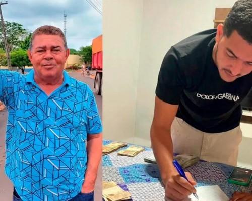 Filho do prefeito de Governador Eugênio Barros é flagrado com dinheiro em espécie e anotações suspeitas