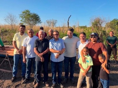 Prefeito Juvenal Silva perfura mais um poço no Povoado Taboca com recursos próprios