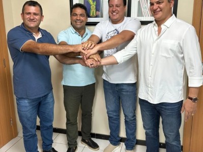Toinho Patioba recebe apoio do vice-governador Felipe Camarão 