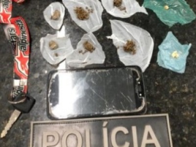 Criminosos são presos com posse de armas e drogas em Arari
