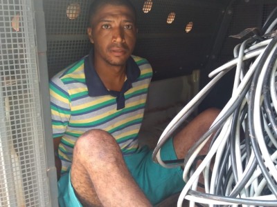 Homem preso suspeito de estupro de vulnerável em São João do Sóter tem identidade revelada