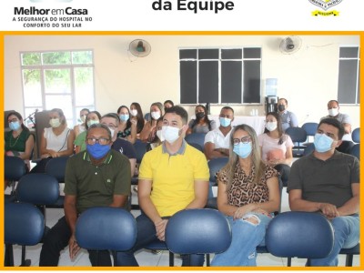 Profissionais de saúde de Gonçalves Dias recebem capacitação do Programa “Melhor em Casa” do Governo Federal