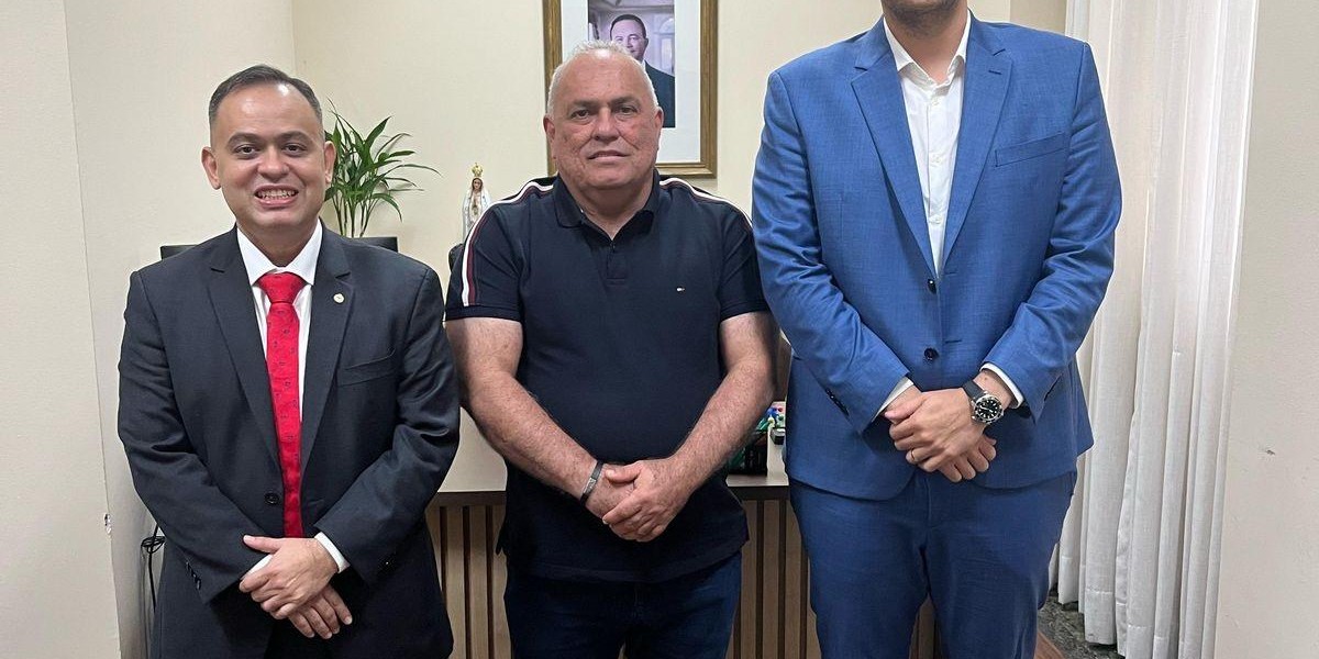 Prefeito Kedson Lima, deputado Catule Júnior e secretário Orlean Brandão discutem ações para Aldeias Altas